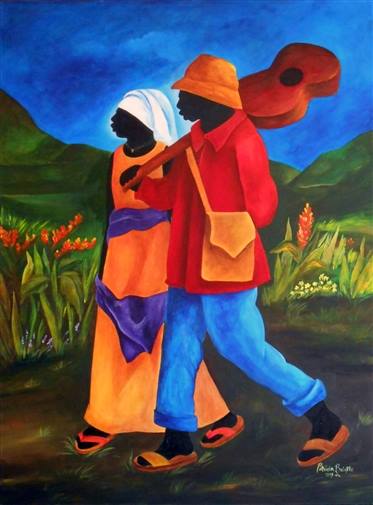 Le depart pour le Travail - Patricia Brintle