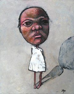 Zoya Taylor - I said no - Oil on Canvas