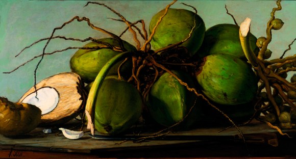 Francisco Oller - Still life with Coconut Puerto Rico about 1893