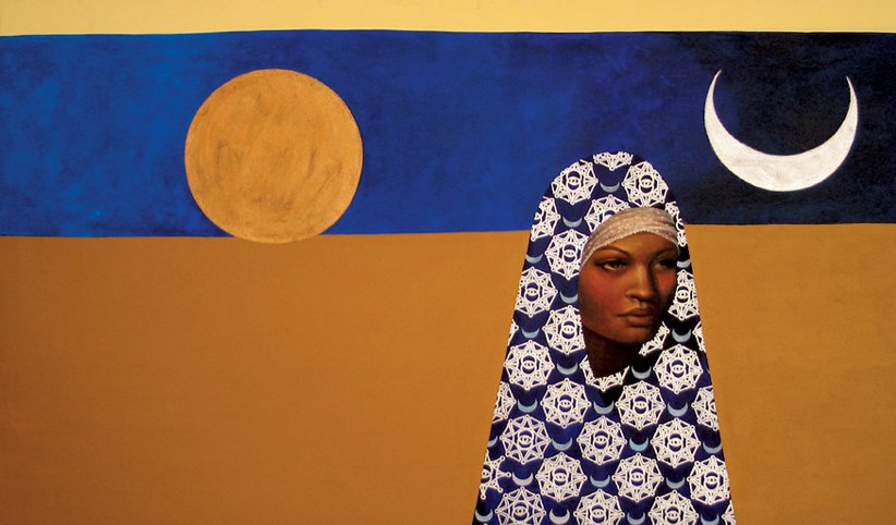 Untitled acrylic on canvas by Jennifer Lewis "Pepperstone".